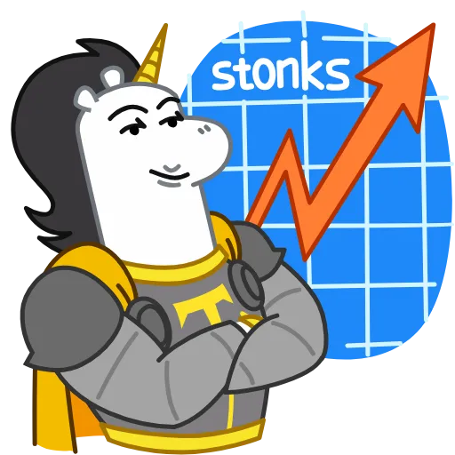 📈 Эмодзи «Unicorn X Sndk» для Telegram