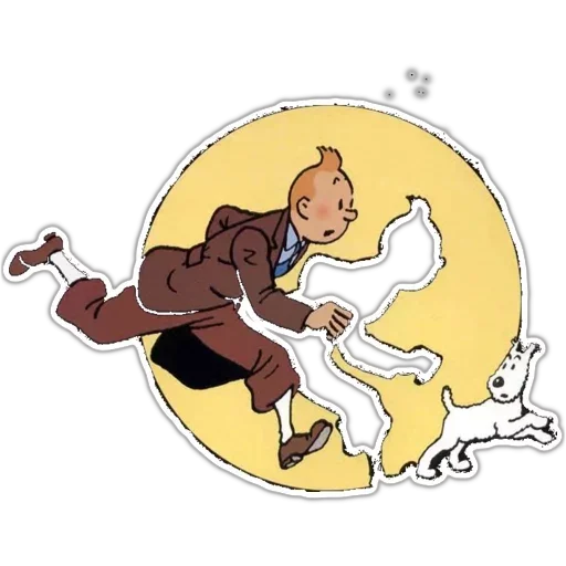 Стикерпак Tin Tin для Telegram — скачать