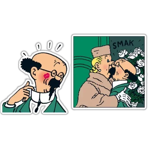 😒 Стикер «Tin Tin» для Telegram