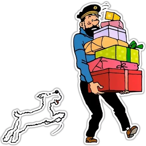 😥 Стикер «Tin Tin» для Telegram
