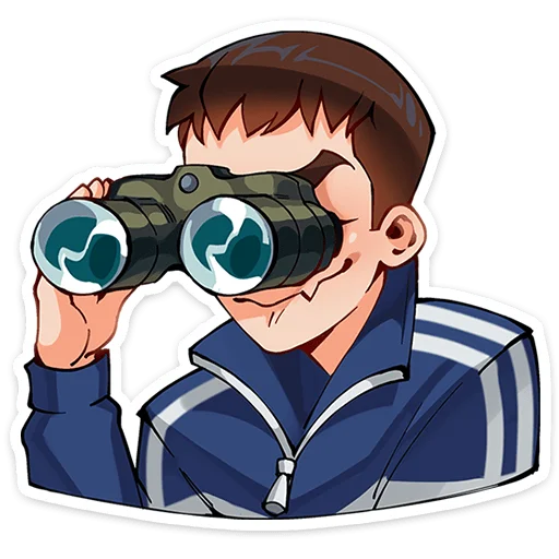 🔭 Стикер «Рома из Tiny Bunny» для Telegram