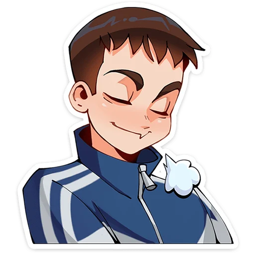😌 Стикер «Рома из Tiny Bunny» для Telegram