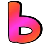 🤩 Эмодзи «Розовые буквы и анимированные таблички» для Telegram