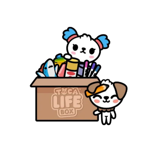 ✨ Стикер «Toca World Galya» для Telegram