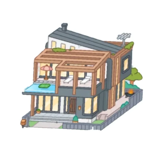 🏠 Стикер «Toca World Galya» для Telegram