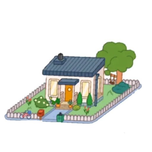 🏠 Стикер «Toca World Galya» для Telegram