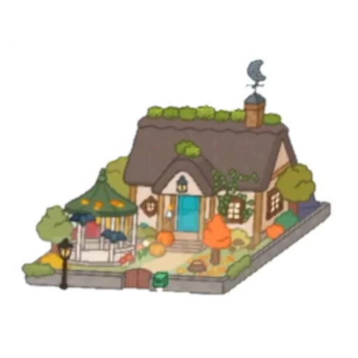 🏠 Стикер «Toca World Galya» для Telegram