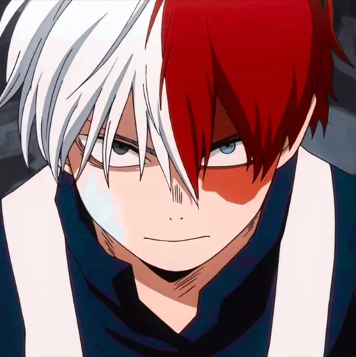 Стикерпак Shouto Todoroki для Telegram — скачать