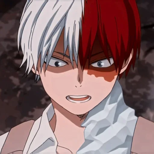 😶 Стикер «Shouto Todoroki» для Telegram