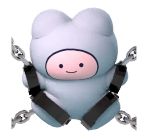 🫥 Стикер «KUMADOMO» для Telegram