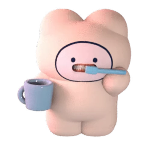 🪥 Стикер «KUMADOMO» для Telegram