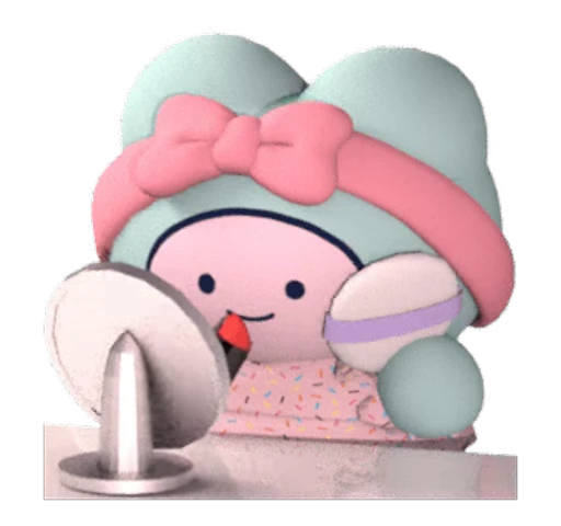 💄 Стикер «KUMADOMO» для Telegram