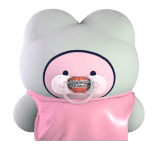 🫥 Стикер «KUMADOMO» для Telegram