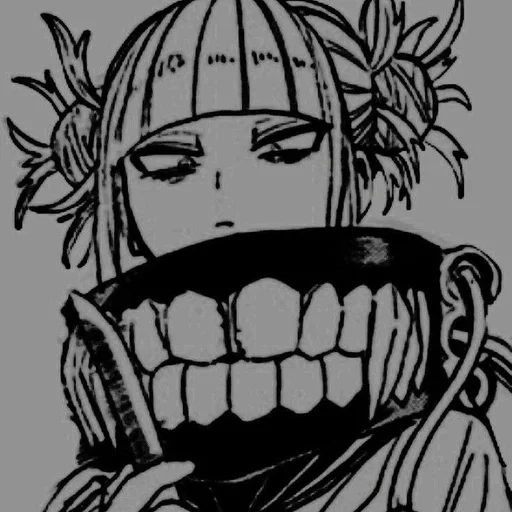 🤨 Стикер «Himiko Toga» для Telegram