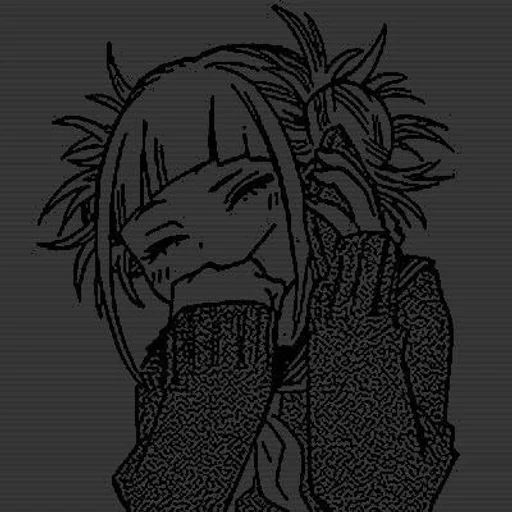 Стикерпак Himiko Toga для Telegram — скачать