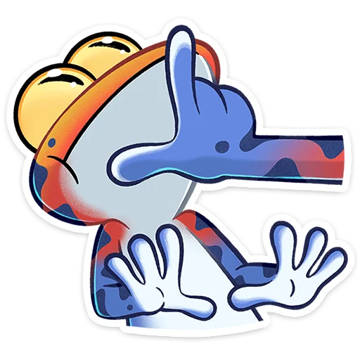 🤫 Стикер «Токи» для Telegram