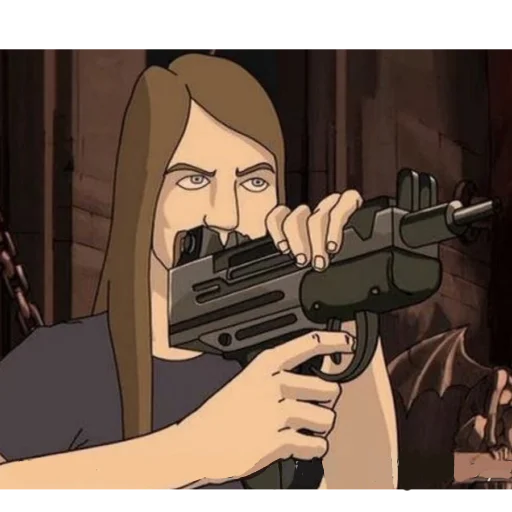 🔫 Стикер «Toki Wartooth» для Telegram