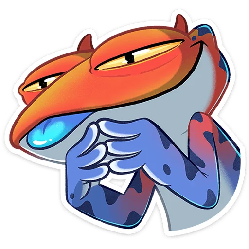 😈 Стикер «Токи без надписей» для Telegram