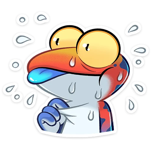 😳 Стикер «Токи без надписей» для Telegram