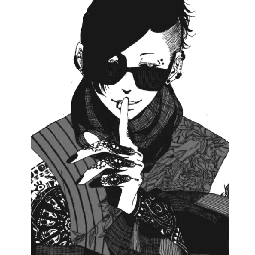 😎 Стикер «Tokyu Ghoul» для Telegram