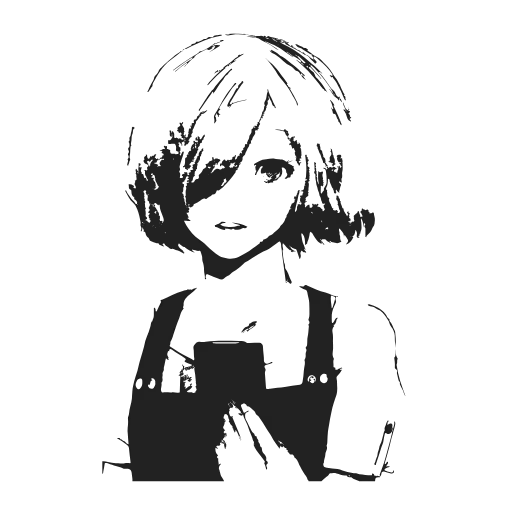 ☺️ Эмодзи «tokyo ghoul» для Telegram