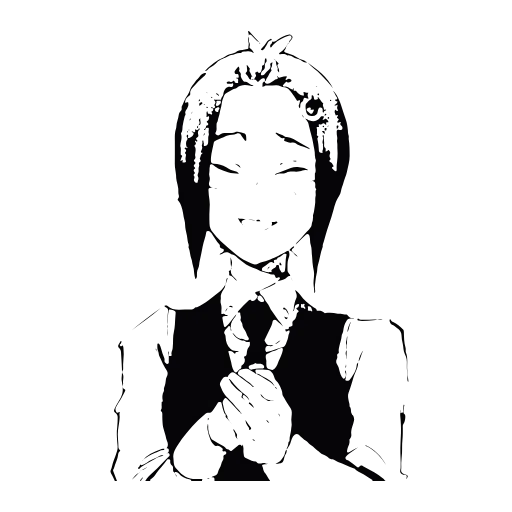☺️ Эмодзи «tokyo ghoul» для Telegram
