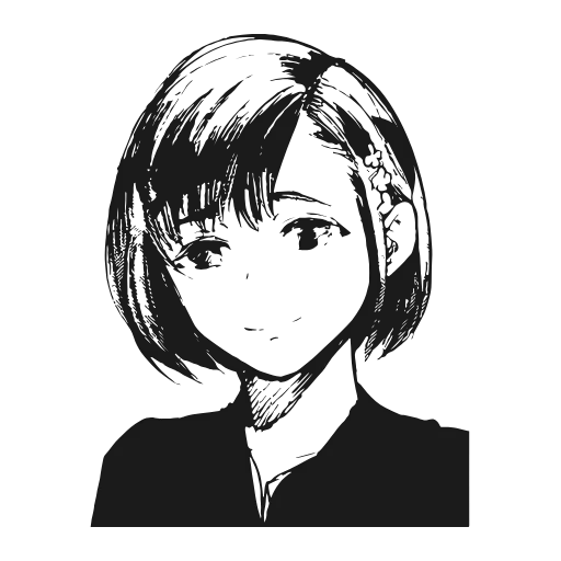 😒 Эмодзи «tokyo ghoul» для Telegram