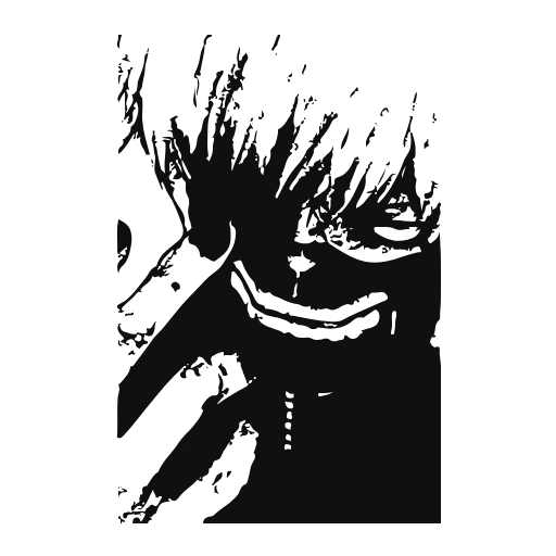 😈 Эмодзи «tokyo ghoul» для Telegram