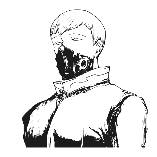 🙄 Эмодзи «tokyo ghoul» для Telegram