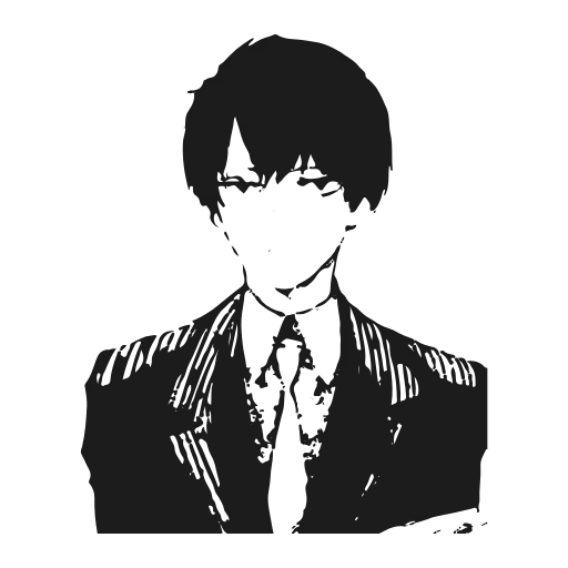 😒 Эмодзи «tokyo ghoul» для Telegram