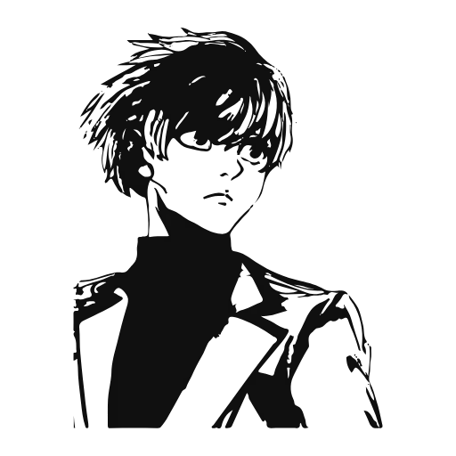 😒 Эмодзи «tokyo ghoul» для Telegram