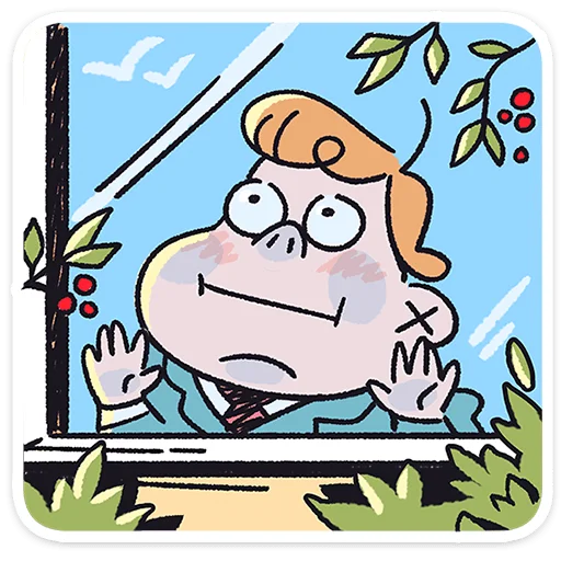👀 Стикер «Толя» для Telegram