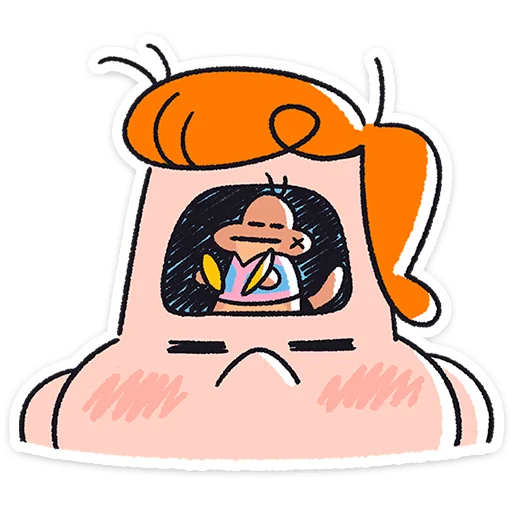 🌟 Стикер «Толя» для Telegram