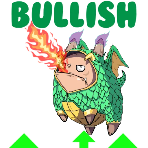 Стикерпак Toly The Bu Dragon для Telegram — скачать