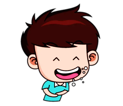 Стикерпак Chibi Dream Team - Tom and Jane для Telegram — скачать