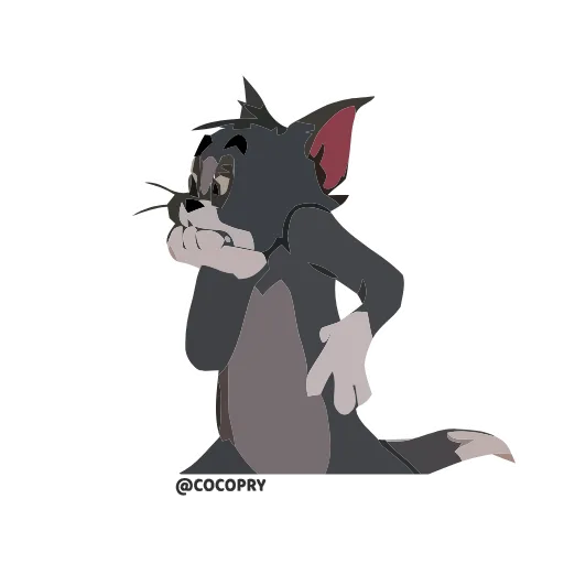 🤔 Стикер «Tom and Jerry» для Telegram