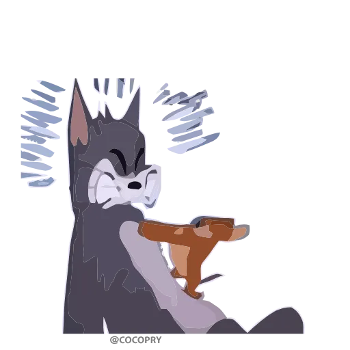 😡 Стикер «Tom and Jerry» для Telegram
