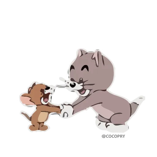 👋 Стикер «Tom and Jerry» для Telegram