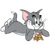 👥 Эмодзи «Том и Джерри» для Telegram
