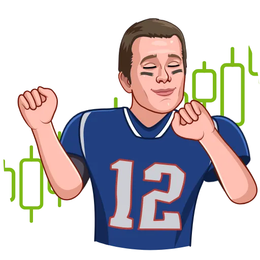 🙌 Стикер «Tom Brady Inu» для Telegram