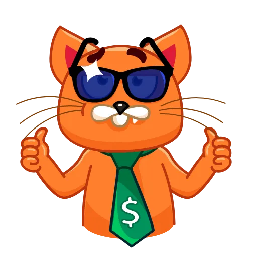 😂 Стикер «Tom Cat» для Telegram