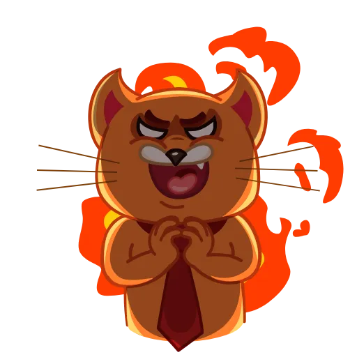 😂 Стикер «Tom Cat» для Telegram