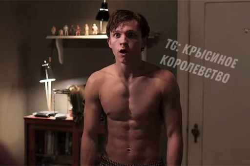 🕷 Стикер «Tom Holland» для Telegram
