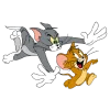 🏃‍♀️ Эмодзи «Том и Джерри» для Telegram