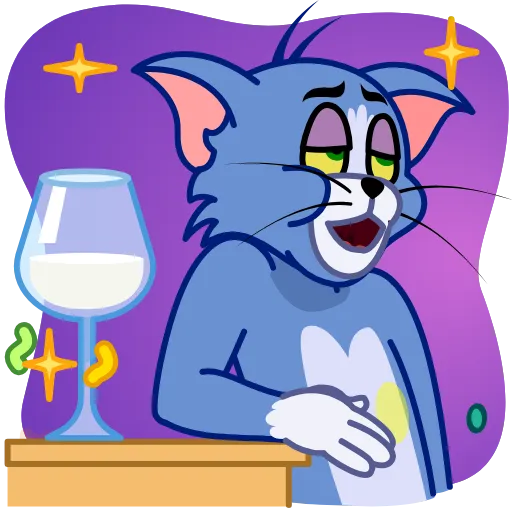 🥱 Эмодзи «Tom & Jerry» для Telegram
