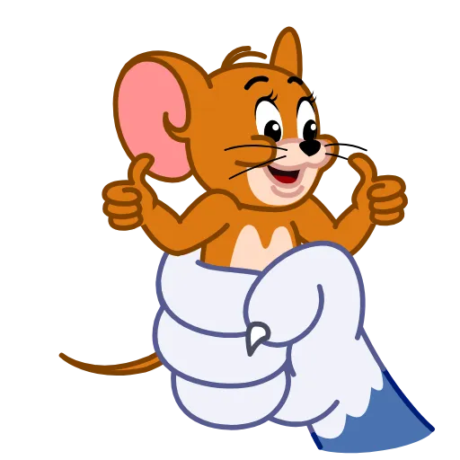 👍 Эмодзи «Tom & Jerry» для Telegram