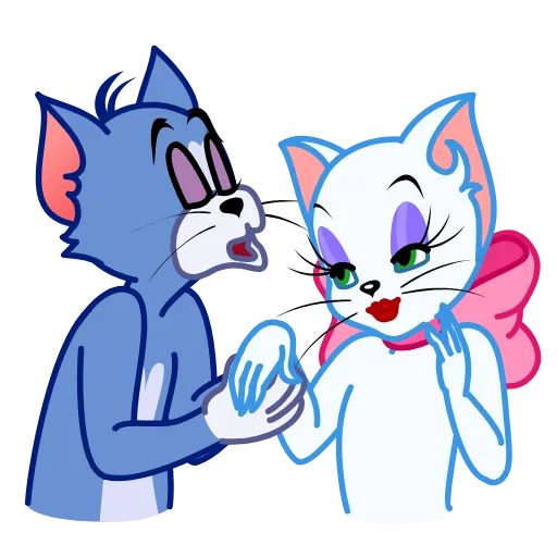 👩‍❤️‍👨 Эмодзи «Tom & Jerry» для Telegram