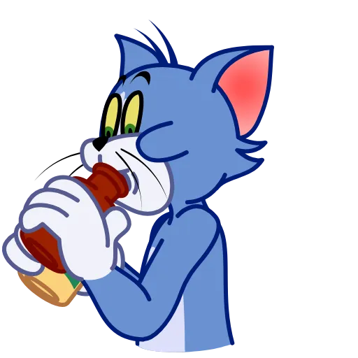 💊 Эмодзи «Tom & Jerry» для Telegram