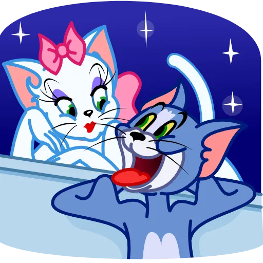 💪 Эмодзи «Tom & Jerry» для Telegram