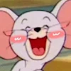 ☺ Эмодзи «tom and jerry» для Telegram